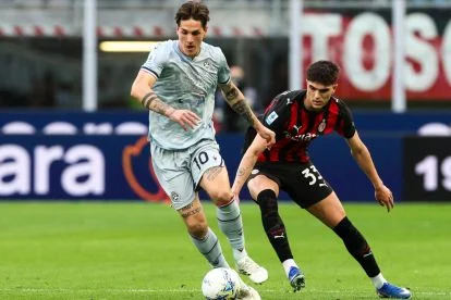 Zaniolo under pressure during a match