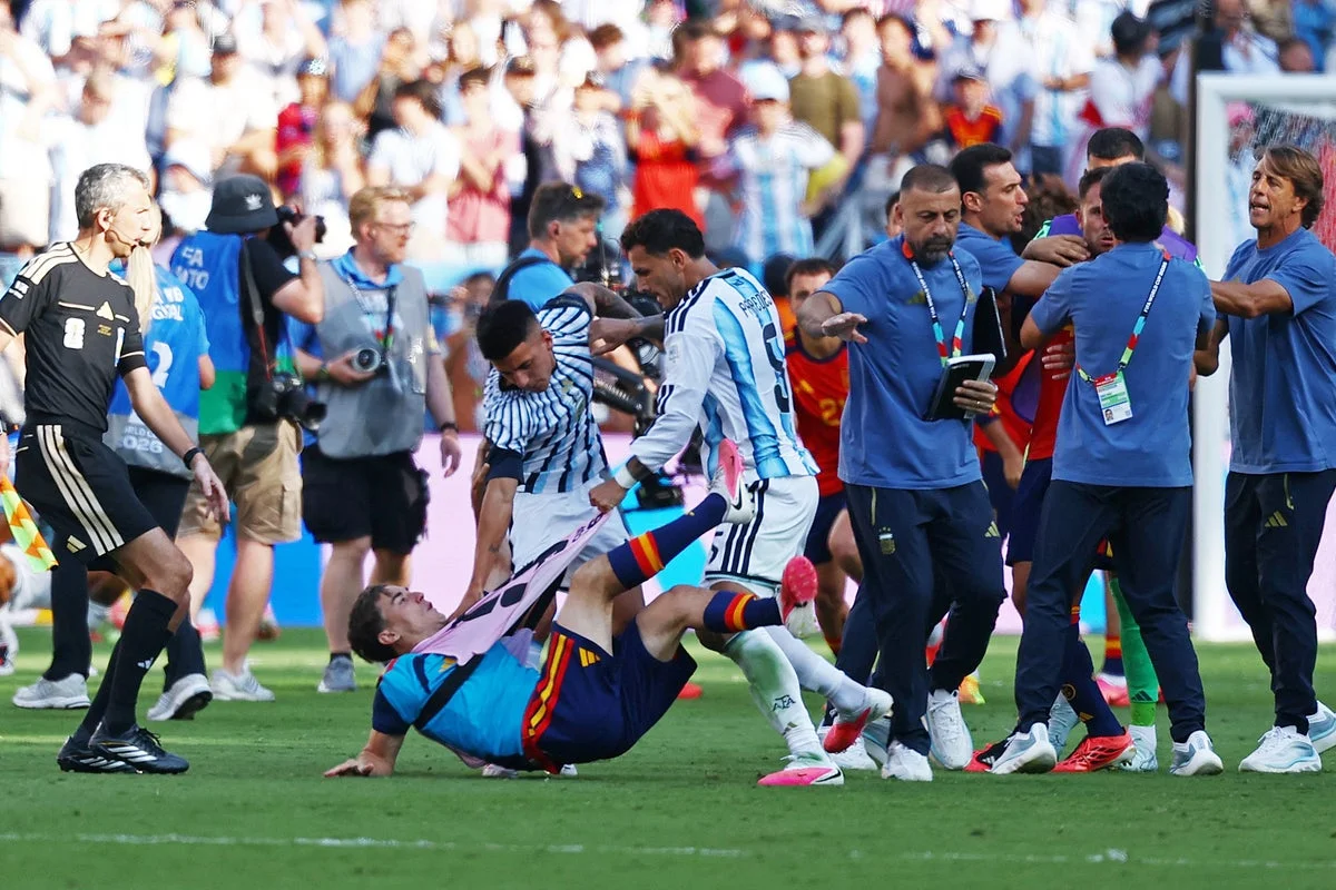 Argentina's World Cup Final Ends in Controversy as Tensions Erupt in Brawl